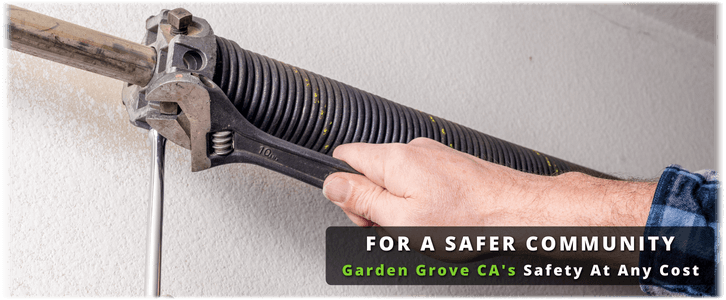 Broken Garage Door Spring Repair Garden Grove CA